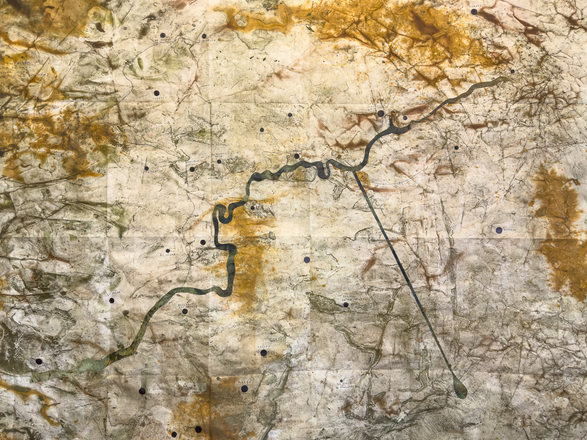 La vora oberta. Detail of the work