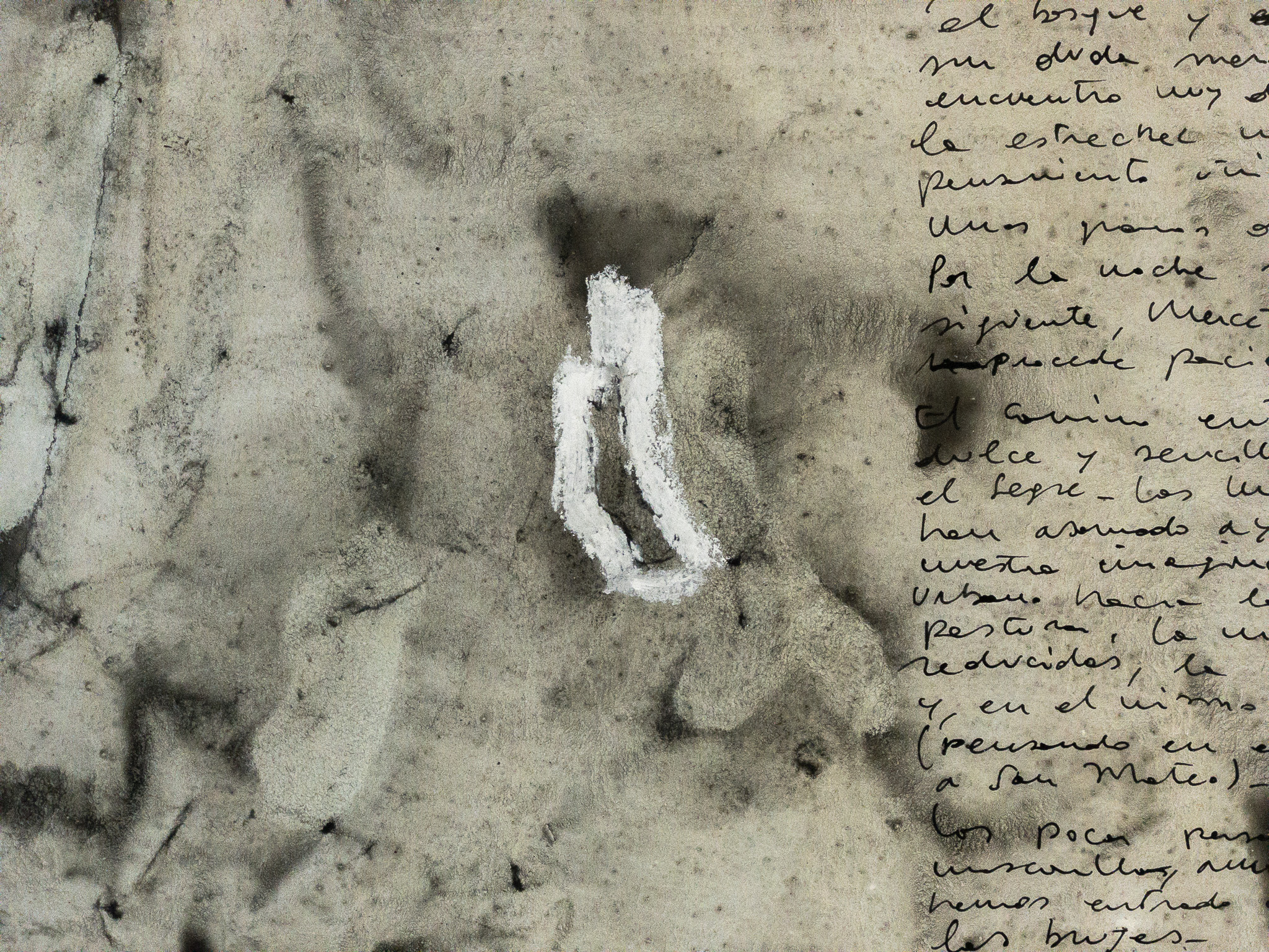 Una setmana de camí (Grand Tour 2020), 2020, tècnica mixta sobre paper, 106 × 150 cm