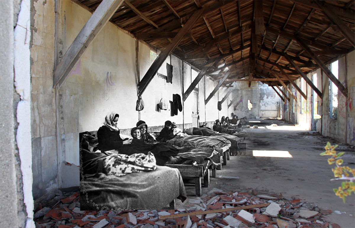 Refugium, refugia, 2019, Museu de l'Exili, La Jonquera. Installation view