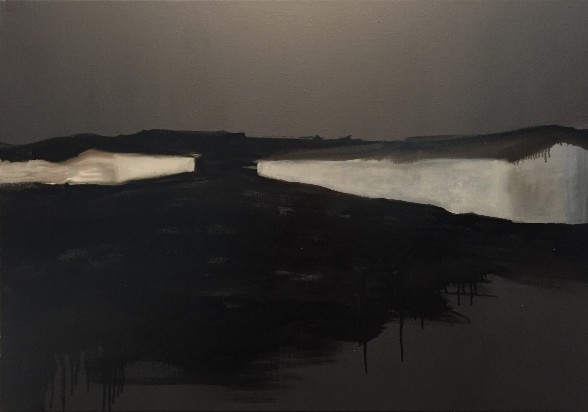 Campo II, 2016, óleo sobre lienzo, 70 × 100 cm