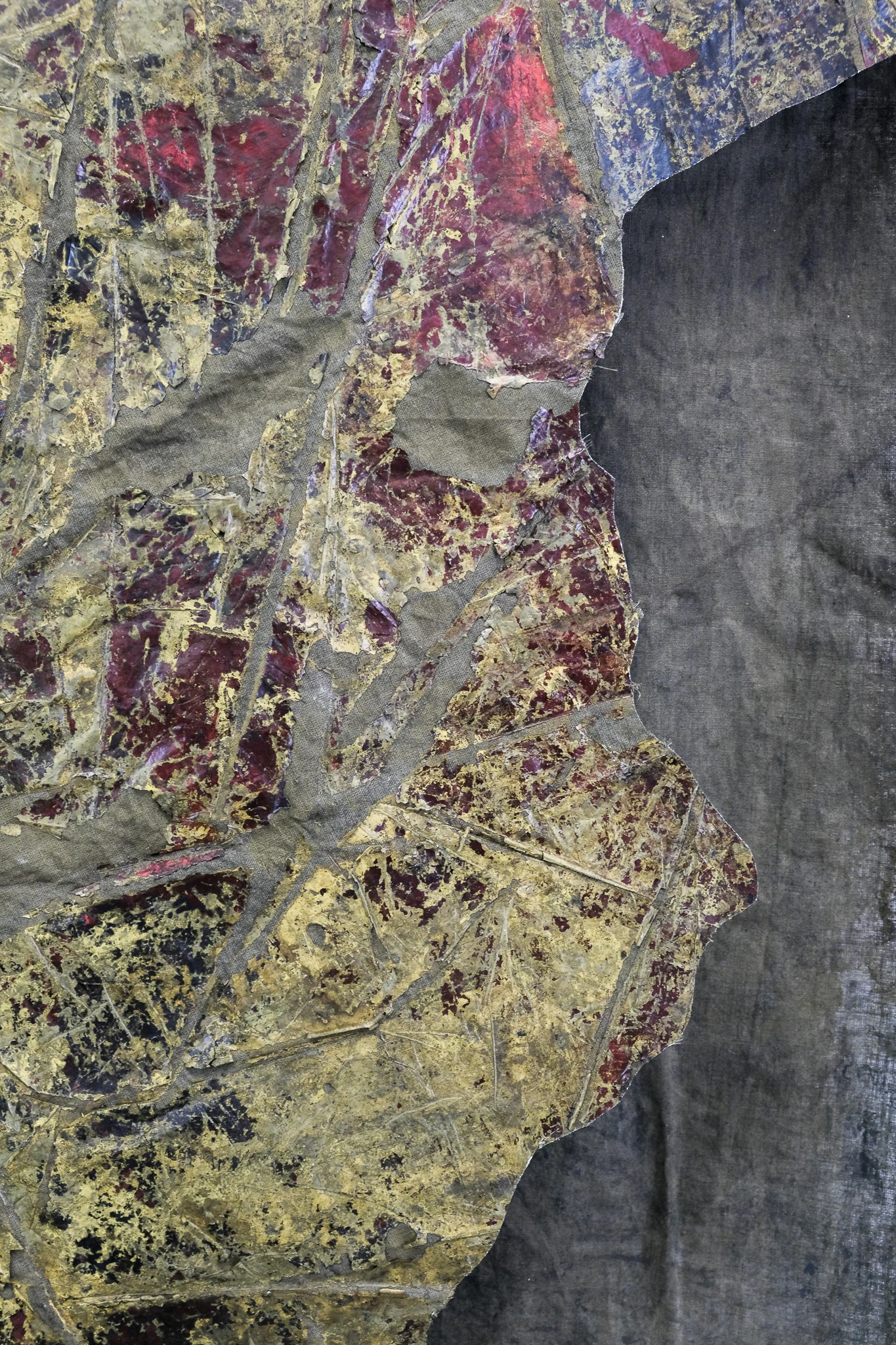 Territorio vuoto, 2024, acrilico su tela, 184 × 147 cm