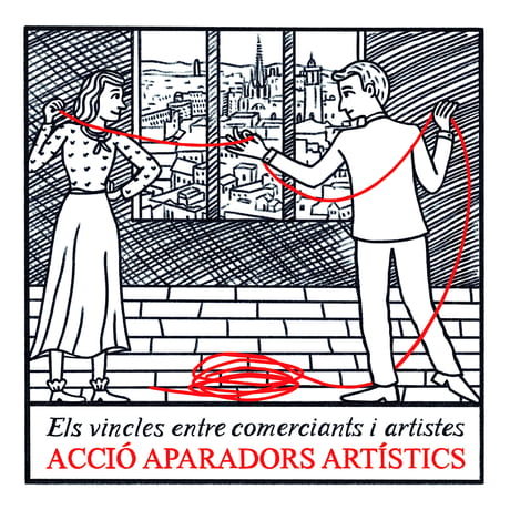 Aparadors Artístics 2026, ilustración de Rebecca Morgan