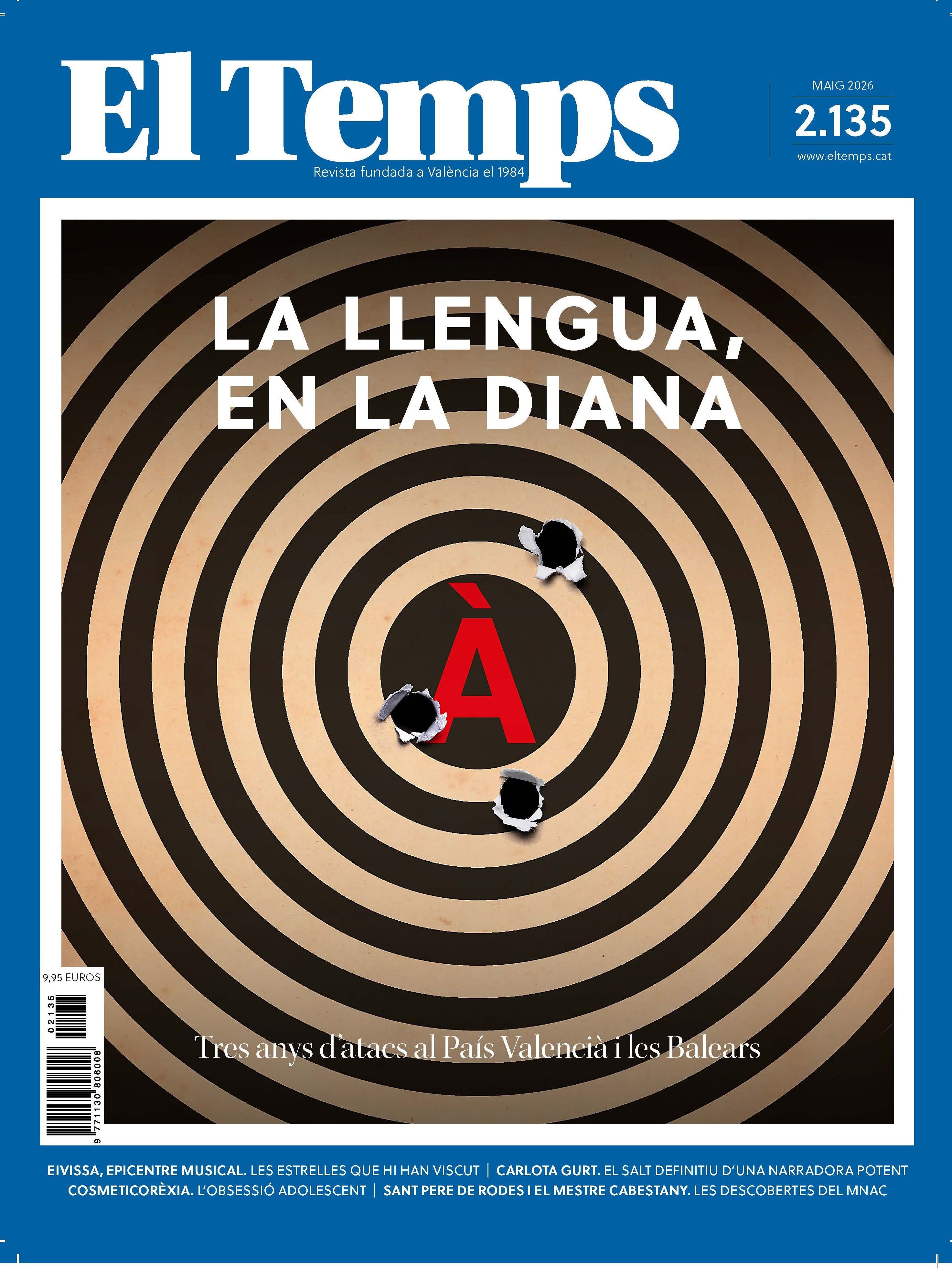 Portada d'El Temps, núm. 2135