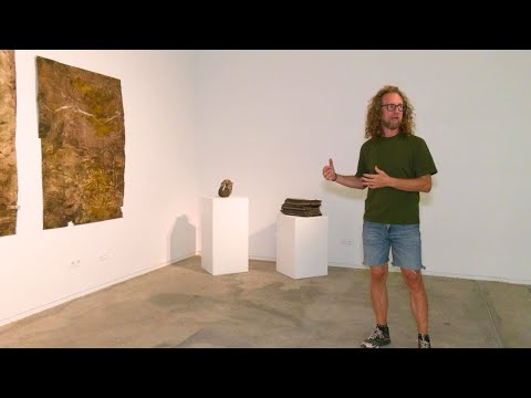 Fotograma de Canal 21 Ebre: Marco Noris a l'exposició de Cos d'Ebre