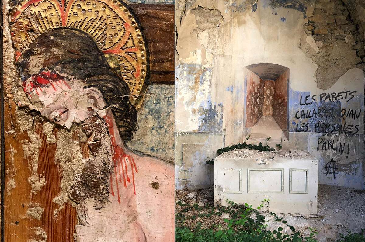 El Cristo (s. XV) de la Iglesia románica de Sant Climent de Taüll / Sant Fructuós d'Aramunt