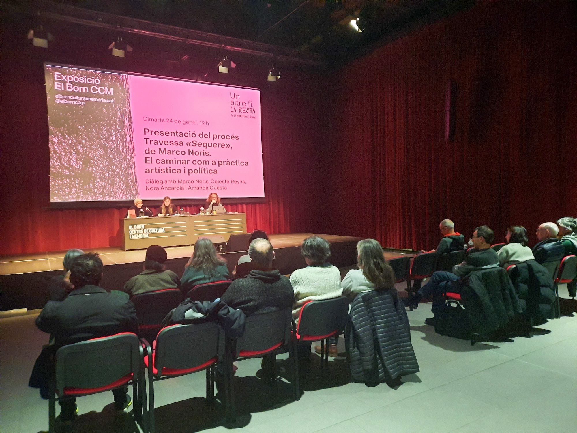 «Sequere» en El Born CCM, Barcelona