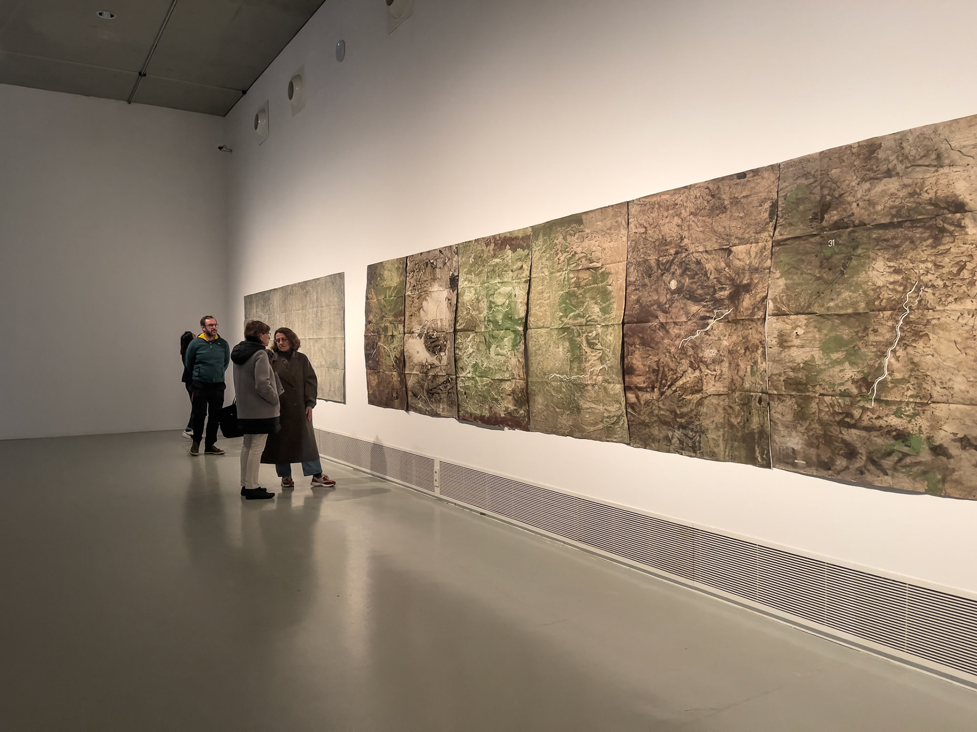 Exhibition "Cossos d’aigua. Encarnacions aquoses de matèries i signes", La Panera, Lleida, 2024