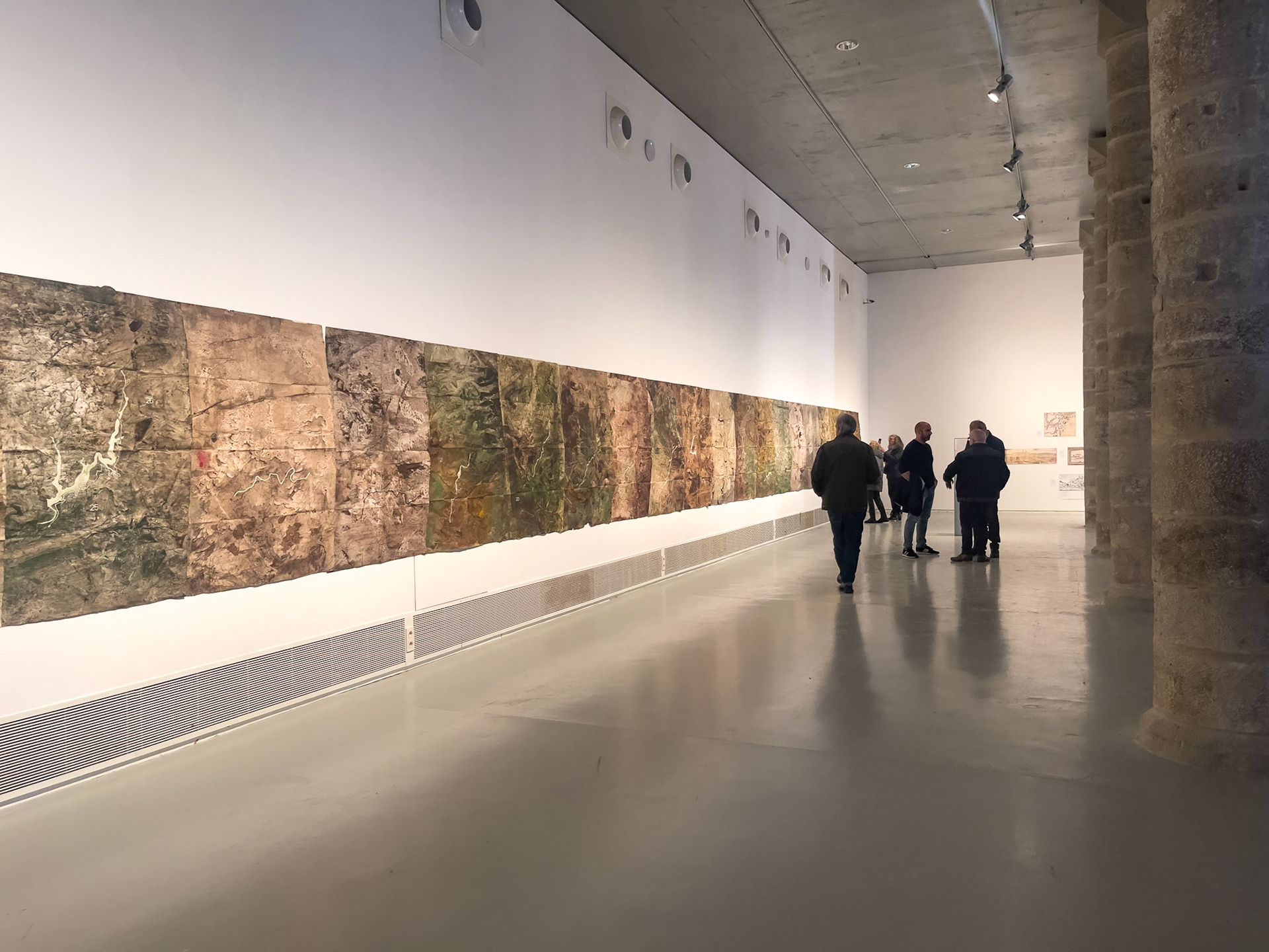 Exhibition "Cossos d’aigua. Encarnacions aquoses de matèries i signes", La Panera, Lleida, 2024